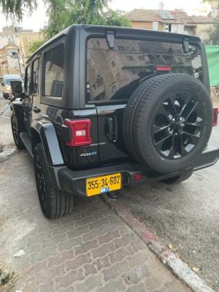 ג'יפ / Jeep רנגלר ארוך 4X4 Unlim Sahara 4XE היברידי אוט' 2.0 (270 כ''ס) היברידי חשמל / בנזין 2021 למכירה בעפולה