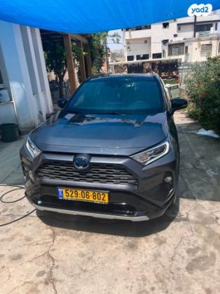 טויוטה RAV4 הייבריד E-motion Sky הייבריד אוט' 2.5 (178 כ''ס) בנזין 2021 למכירה בנין