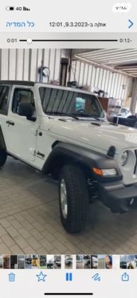 ג'יפ / Jeep רנגלר קצר 4X4 2D Sport ST אוט' 2.0 (272 כ''ס) בנזין 2022 למכירה בתל אביב יפו