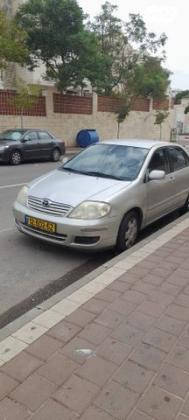 טויוטה קורולה GLI אוט' 1.6 (110 כ''ס) בנזין 2007 למכירה באלעד