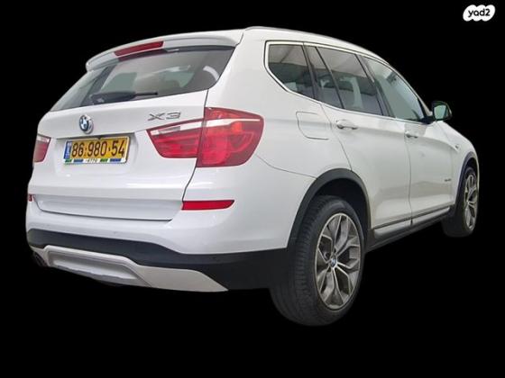 ב.מ.וו X3 4X4 XDRIVE28I Luxury אוט' 2.0 (245 כ''ס) בנזין 2016 למכירה ב