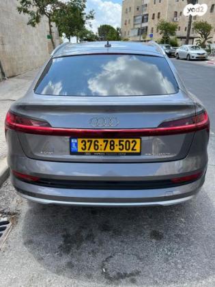 אאודי E-tron 4X4 Sportback ADV Luxury אוט' חשמלי (408 כ''ס) חשמלי 2021 למכירה בירושלים