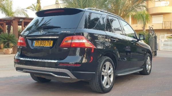 מרצדס ML Class 4X4 ML350 Bluetec Luxury אוט' דיזל 3.0 (258 כ''ס) דיזל 2012 למכירה בג'ת