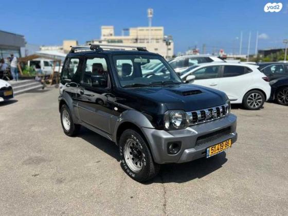 סוזוקי ג'ימני 4X4 GLX אוט' 1.3 (85 כ''ס) בנזין 2017 למכירה בראשון לציון