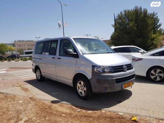 פולקסווגן טרנספורטר מסחרי/נוסעים Kombi קצר אוט' דיזל 2-3 מק' 3 דל' 2.0 (140 כ"ס) דיזל 2013 למכירה במודיעין מכבים רעות