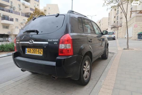 יונדאי טוסון 4X4 Luxury אוט' בנזין 2.7 (175 כ''ס) בנזין 2007 למכירה בבית שמש