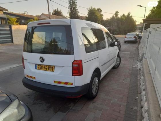 פולקסווגן קאדי Trendline אוט' דיזל 5 מק' 4 דל' 2.0 (102 כ''ס) דיזל 2019 למכירה בשדרות