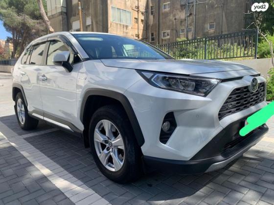 טויוטה RAV4 הייבריד E-xperience הייבריד 5 דל' אוט' 2.5 (178 כ''ס) בנזין 2021 למכירה בחיפה