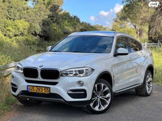 ב.מ.וו X6 4X4 XDRIVE30D Luxury אוט' דיזל 3.0 (258 כ''ס) דיזל 2017 למכירה בנצרת