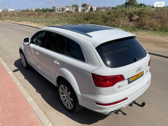 אאודי Q7 4X4 Sport Design אוט' דיזל 7 מק' 3.0 (245 כ''ס) דיזל 2015 למכירה באשקלון