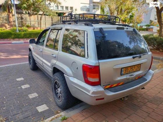 ג'יפ / Jeep גרנד צ'ירוקי (עד 2004) 4X4 Limited אוט' דיזל 2.7 (163 כ''ס) דיזל 2004 למכירה בראשון לציון