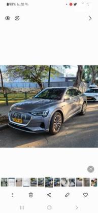 אאודי E-tron 4X4 Sportback ADV Luxury אוט' חשמלי (408 כ''ס) חשמלי 2021 למכירה בהרצליה