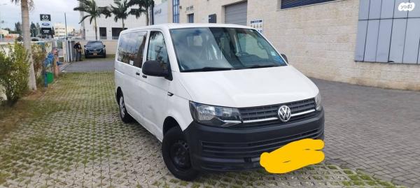 פולקסווגן טרנספורטר מסחרי/נוסעים Kombi קצר ידני דיזל 2-3 מק' 4 דל' 2.0 (84 כ''ס) דיזל 2017 למכירה בקרית אתא