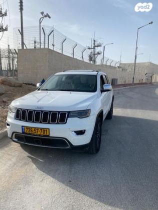 ג'יפ / Jeep גרנד צ'ירוקי 4X4 Limited אוט' 5 מק' 3.6 (286 כ''ס) ק'-2 בנזין 2019 למכירה בירושלים