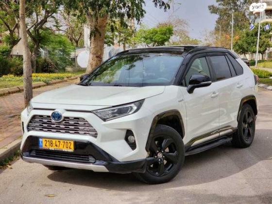 טויוטה RAV4 הייבריד E-motion Sky הייבריד אוט' 2.5 (178 כ''ס) בנזין 2020 למכירה בנתניה