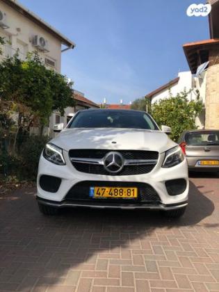 מרצדס GLE קופה 4X4 GLE350D Coupe AMG אוט' דיזל 3.0 (258 כ''ס) דיזל 2017 למכירה בתל אביב יפו