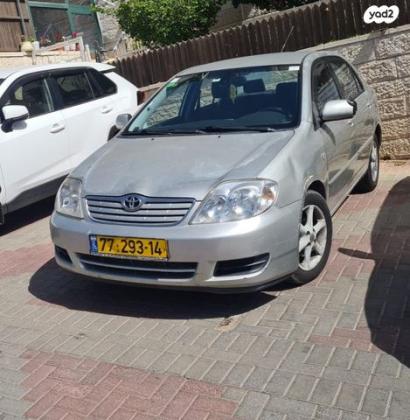 טויוטה קורולה GLI אוט' 1.6 (110 כ''ס) בנזין 2006 למכירה בירושלים