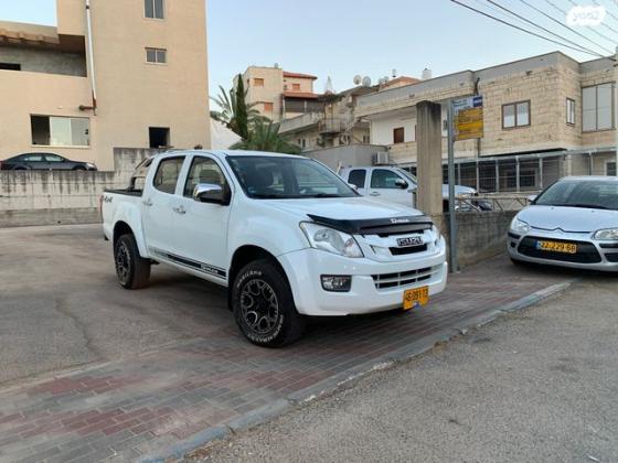 איסוזו 4X4 D-MAX 4X4 S דאבל קבינה אוט' דיזל 2.5 (163 כ''ס) דיזל 2012 למכירה בכפר יאסיף