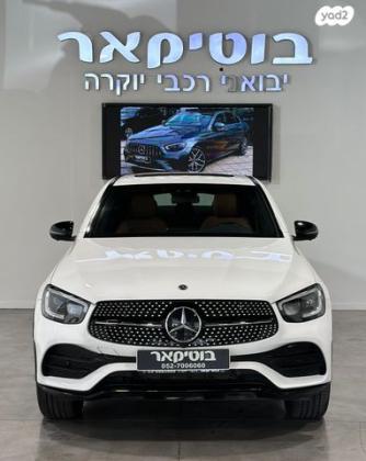 מרצדס GLC-Class קופה 4X4 GLC300E AMG Plus קופה הייב' אוט' 2.0 (333 כ"ס) היברידי חשמל / בנזין 2021 למכירה בראשון לציון