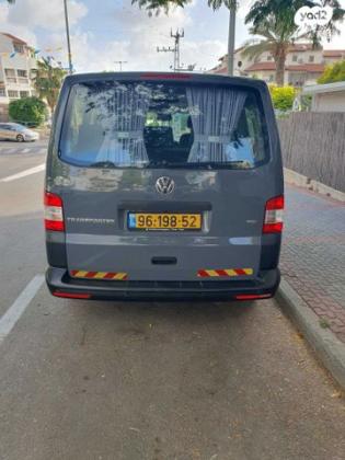 פולקסווגן טרנספורטר מסחרי/נוסעים Kombi קצר אוט' דיזל 2-3 מק' 3 דל' 2.0 (140 כ"ס) דיזל 2014 למכירה בראש העין