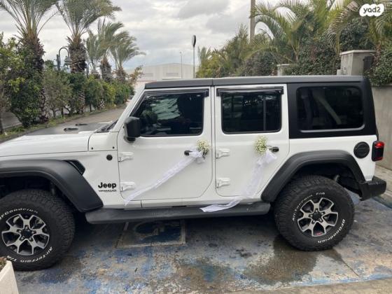 ג'יפ / Jeep רנגלר ארוך 4X4 Sport S אוט' 2.0 (272 כ''ס) ק'-2 בנזין 2022 למכירה בחולון