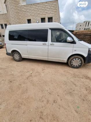 פולקסווגן טרנספורטר מסחרי/נוסעים Kombi ארוך ידני דיזל 3 מק' 3 דל' 2.0 (140 כ''ס) דיזל 2011 למכירה ברהט