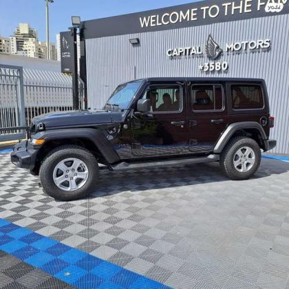 ג'יפ / Jeep רנגלר קצר 4X4 Sport S אוט' 3.6 2 דל' (285 כ''ס) בנזין 2022 למכירה בתל אביב יפו