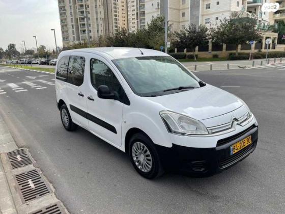 סיטרואן ברלינגו דור 2 (2008-2019) Comfort ידני דיזל 4 דל' 1.6 (75 כ"ס) דיזל 2015 למכירה בתל אביב יפו