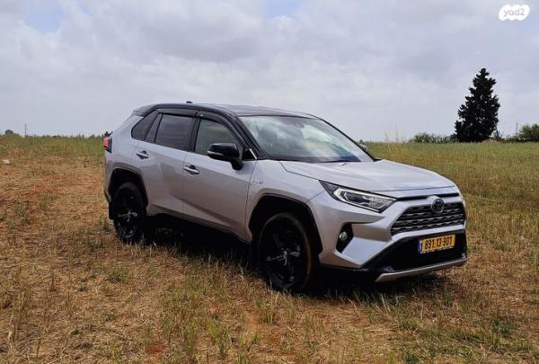 טויוטה RAV4 הייבריד E-motion הייבריד אוט' 2.5 (178 כ''ס) בנזין 2019 למכירה בחדרה