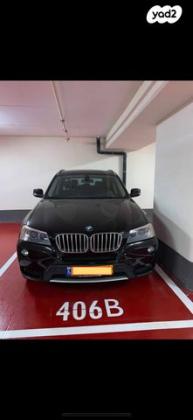 ב.מ.וו X3 4X4 XDRIVE28I אוט' 3.0 (258 כ''ס) בנזין 2011 למכירה בהרצליה