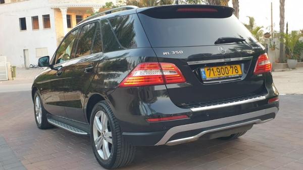 מרצדס ML Class 4X4 ML350 Bluetec Luxury אוט' דיזל 3.0 (258 כ''ס) דיזל 2012 למכירה בג'ת