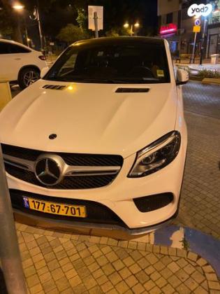 מרצדס GLE קופה 4X4 GLE400 4MATIC Coupe AMG אוט' 3.0 (333 כ''ס) בנזין 2018 למכירה בירושלים