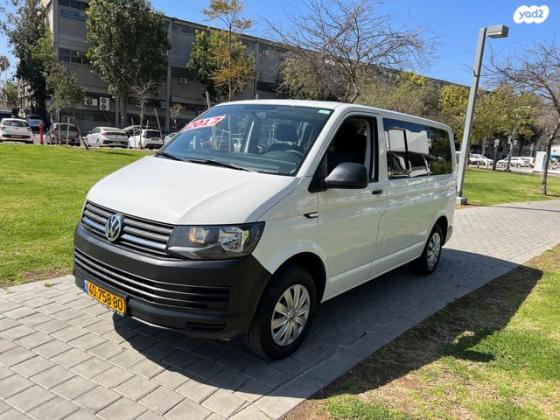 פולקסווגן טרנספורטר מסחרי/נוסעים Kombi קצר ידני דיזל 2-3 מק' 4 דל' 2.0 (84 כ''ס) דיזל 2017 למכירה בתל אביב יפו