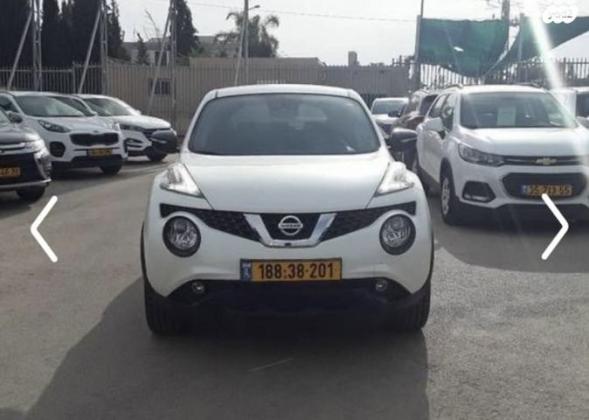 ניסאן ג'וק / Juke Acenta Black אוט' 1.6 (117 כ"ס) בנזין 2017 למכירה ברעננה