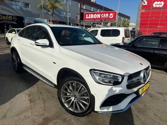 מרצדס GLC-Class קופה 4X4 GLC300E AMG הייבריד אוט' 2.0 (330 כ"ס) היברידי חשמל / בנזין 2021 למכירה בראשון לציון