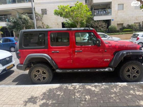 ג'יפ / Jeep רנגלר ארוך 4X4 Unlimited Sport אוט' 2.0 (272 כ''ס) בנזין 2019 למכירה בחיפה