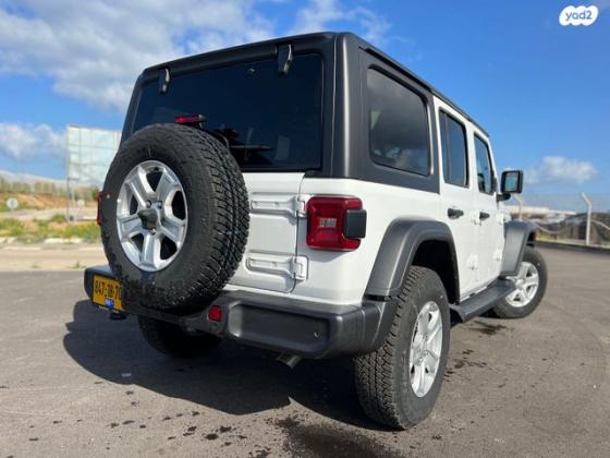 ג'יפ / Jeep רנגלר ארוך 4X4 Sport S אוט' 2.0 (272 כ''ס) ק'-2 בנזין 2022 למכירה בהרצליה