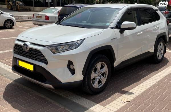 טויוטה RAV4 הייבריד E-xperience הייבריד 5 דל' אוט' 2.5 (178 כ''ס) בנזין 2021 למכירה בנתניה