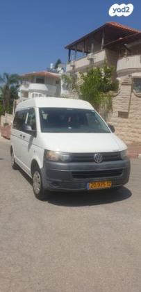 פולקסווגן טרנספורטר מסחרי/נוסעים Delivery Van קצר אוט' דיזל 4 דל' 2.0 (140 כ''ס) דיזל 2013 למכירה בדן