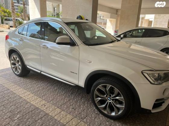 ב.מ.וו X4 4X4 XDRIVE28I Sport אוט' 2.0 (245 כ''ס) בנזין 2016 למכירה בראשון לציון