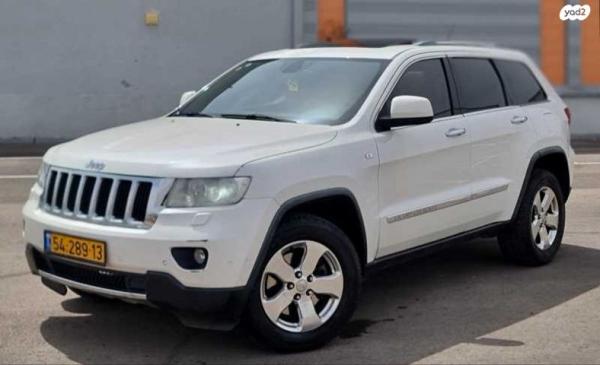 ג'יפ / Jeep גרנד צ'ירוקי 4X4 Limited אוט' דיזל 3.0 (241 כ''ס) דיזל 2012 למכירה באבן יהודה