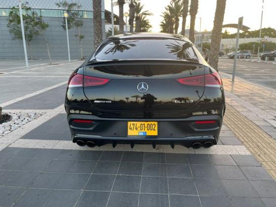 מרצדס GLE קופה 4X4 GLE53 AMG Coupe אוט' 3.0 (429 כ''ס) ק'-3 בנזין 2021 למכירה בתל אביב יפו