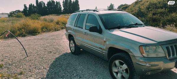 ג'יפ / Jeep גרנד צ'ירוקי (עד 2004) 4X4 Limited אוט' דיזל 2.7 (163 כ''ס) דיזל 2004 למכירה בחרב לאת