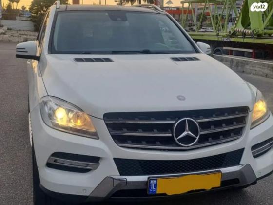 מרצדס ML Class 4X4 ML350 Bluetec Luxury אוט' דיזל 3.0 (258 כ''ס) דיזל 2012 למכירה בפתח תקווה