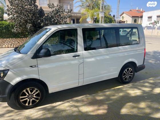 פולקסווגן טרנספורטר מסחרי/נוסעים Kombi קצר ידני דיזל 2-3 מק' 3 דל' 2.0 (84 כ''ס) דיזל 2017 למכירה בחיפה