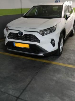 טויוטה RAV4 הייבריד E-xperience הייבריד 5 דל' אוט' 2.5 (178 כ''ס) בנזין 2020 למכירה בגבעתיים