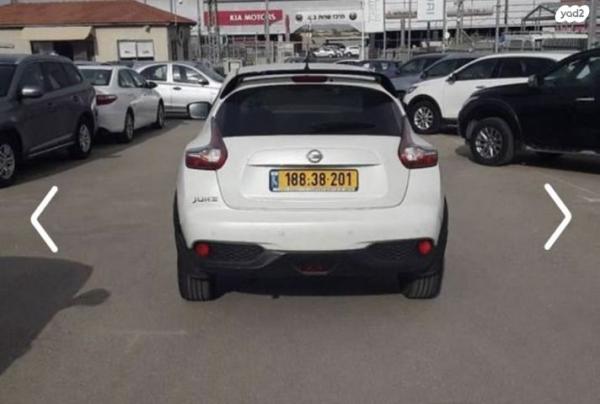 ניסאן ג'וק / Juke Acenta Black אוט' 1.6 (117 כ"ס) בנזין 2017 למכירה ברעננה