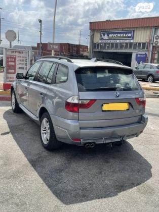 ב.מ.וו X3 4X4 SI אוט' 3.0 (272 כ''ס) בנזין 2009 למכירה באור יהודה