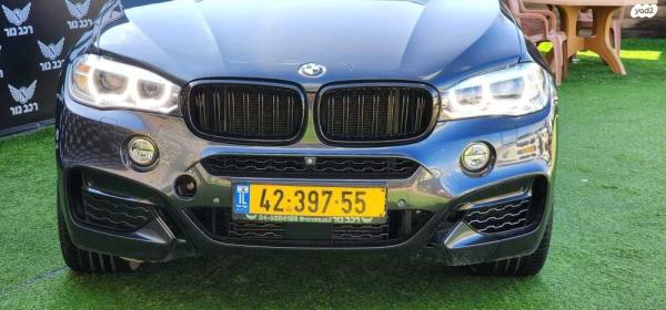 ב.מ.וו X6 4X4 XDRIVE30D Luxury אוט' דיזל 3.0 (258 כ''ס) דיזל 2017 למכירה בבאקה אל ע'רביה