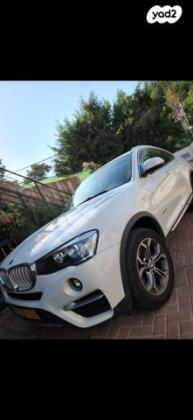 ב.מ.וו X4 4X4 XDRIVE20I Sport אוט' 2.0 (184 כ''ס) בנזין 2017 למכירה בפתח תקווה